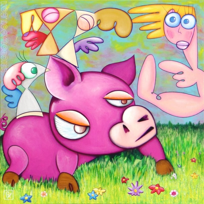 Eric Bourdon, artiste peintre contemporain à Lille. Galerie