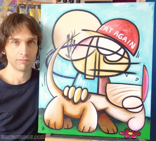 Eric Bourdon, artiste peintre contemporain à Lille. Galerie