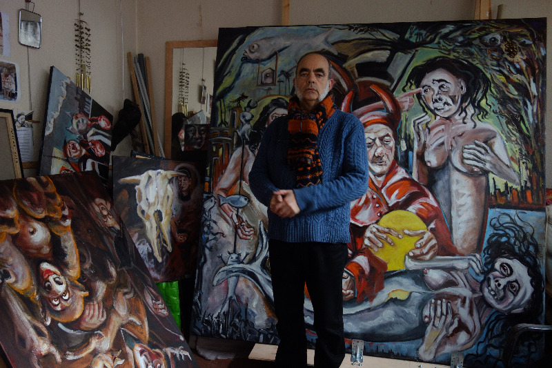 J-F VEILLARD -Peintre Sculpteur Néo-Expressionniste Singulier